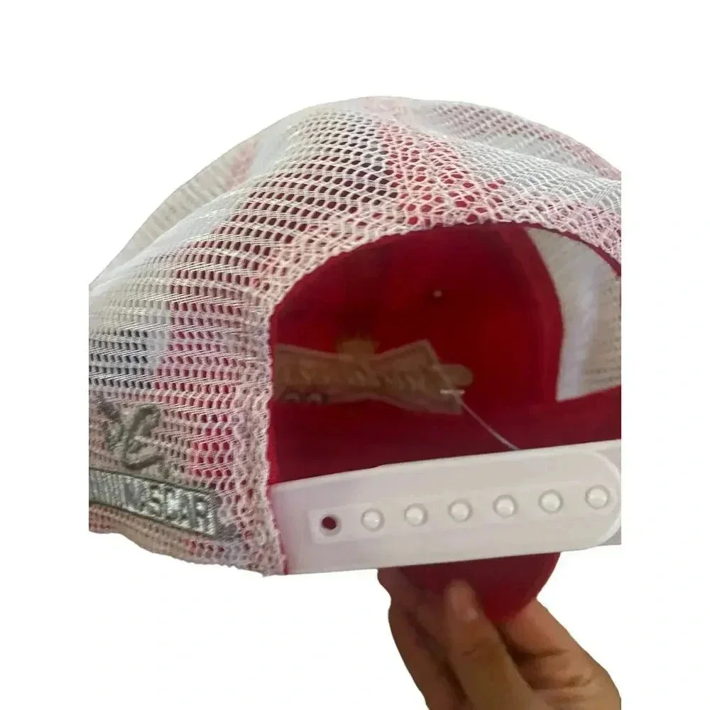 Chase Authentics Red Nascar Budweiser '29' Strapback Cap Size One